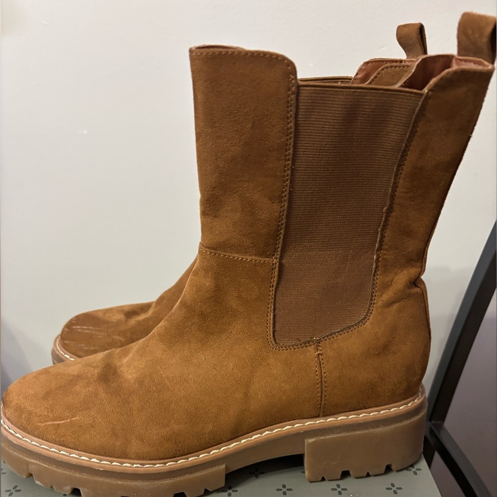 Sun + Stone Brown Winter Boots